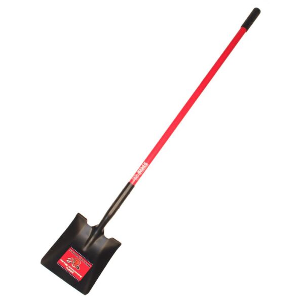 62525 14 Gauge Square Point Fiberglass Shovel Long Handle