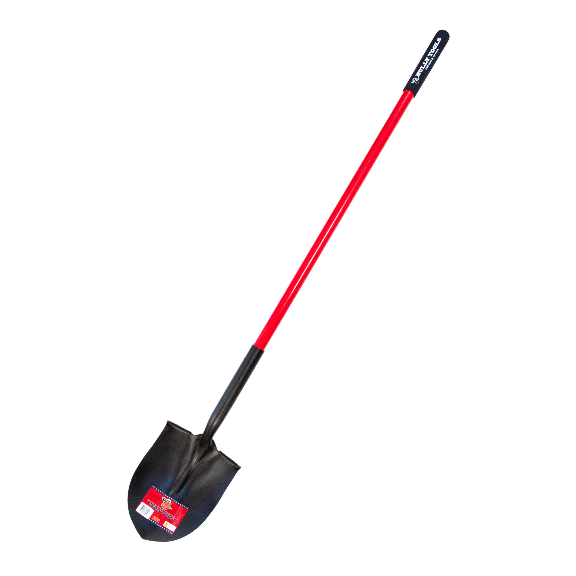 28" Pointed Shovel With Fibreglass Handle Robust Soil Shovel Digging Spade 