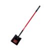 14 Gauge Square Point Fiberglass Shovel Long Handle Closed Back