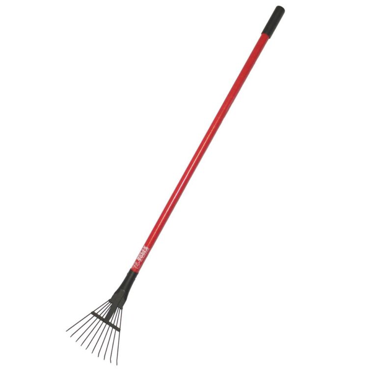 8-Inch Shrub Rake with Fiberglass Handle - Bully Tools, Inc.