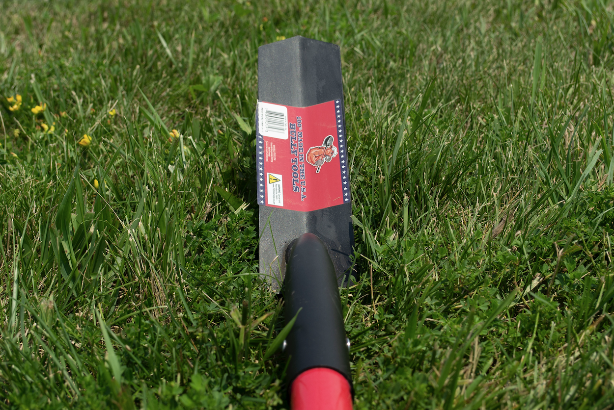 Trenching Shovel in grass