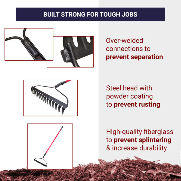 Bow Rake - Built strong for tough jobs