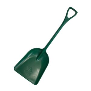 42-Inch One-Piece Poly Scoop D-Grip Green