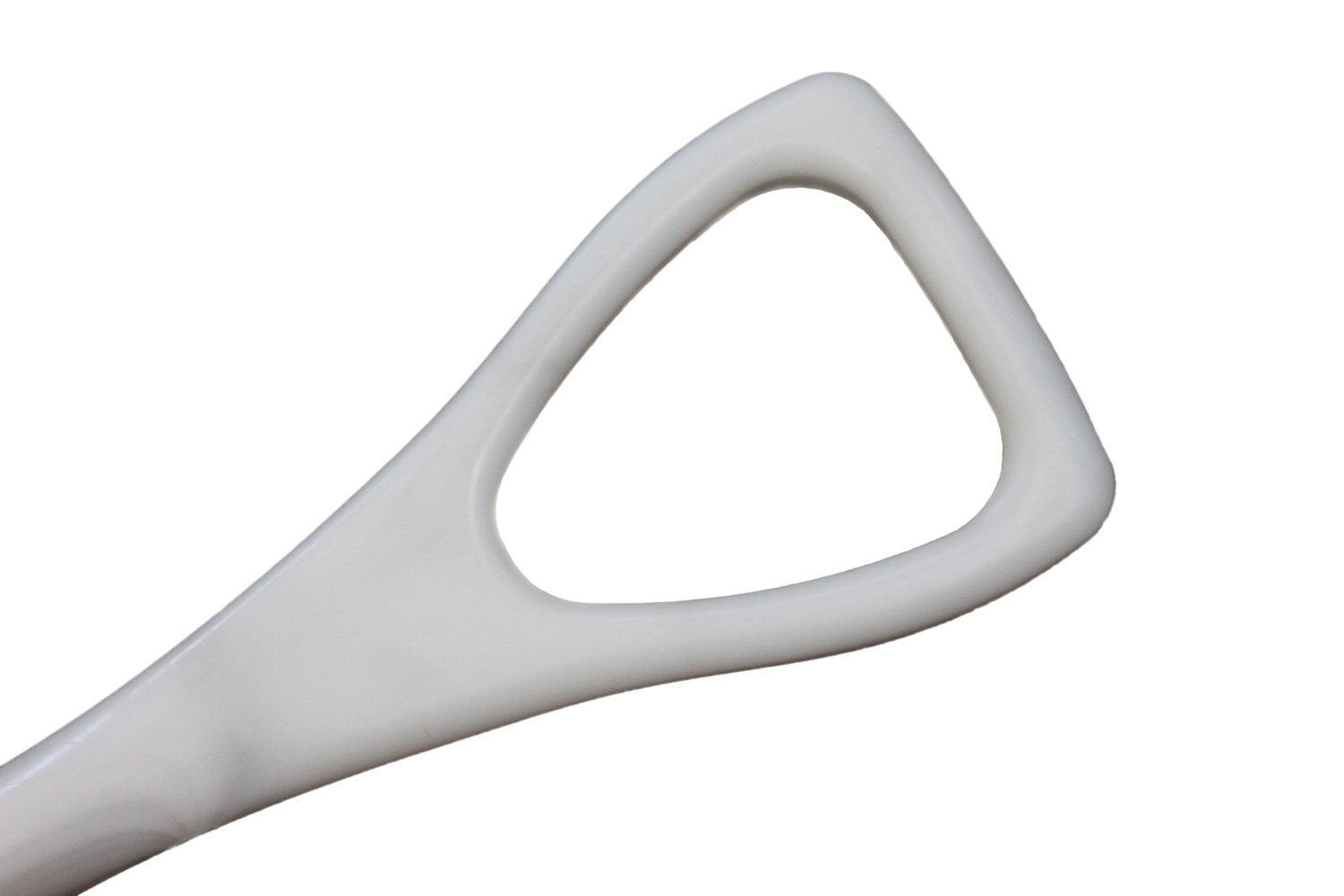 polyscoop-white-grip One Piece Poly Scoop grip - white