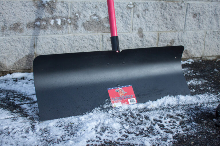 Steel Snow Pusher with Fiberglass Handle Bully Tools, Inc.