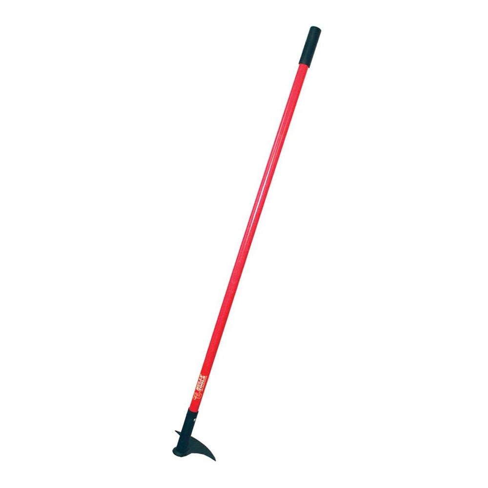 Bully Tools 92323 7-Gauge Field Hoe - Heavy Duty Fiberglass Handle, 8-Inch Head