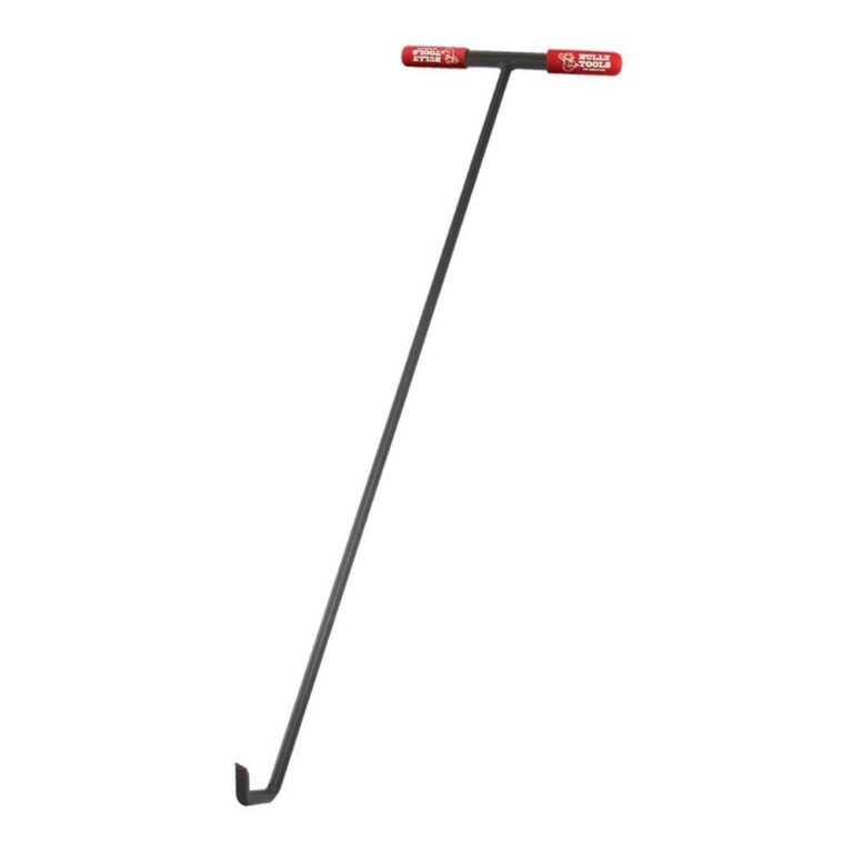 thumbnail image 2 of Bully Tools 99200 Manhole Cover Hook With T-Style Handle - 24 Inch Steel Lifting Tool, Made In USA 2 of 3