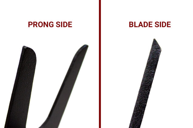 Two Prong Hoe Blade comparison