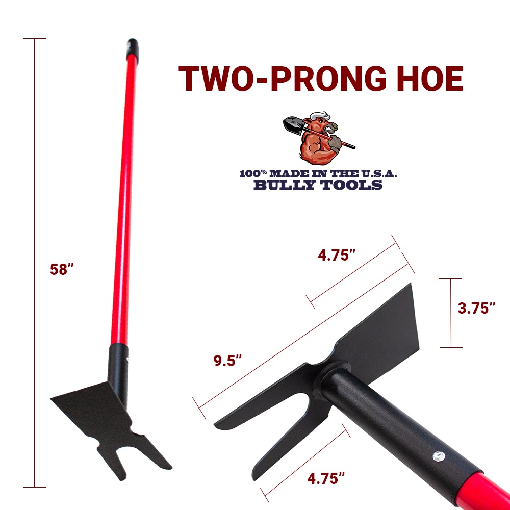 Two Prong Hoe Two Prong Hoe measurements