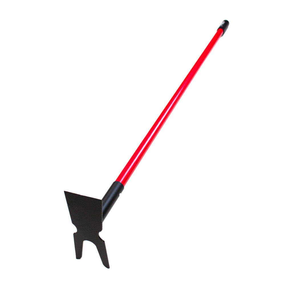 TwoProng Weeding Hoe with Long Fiberglass Handle Bully Tools, Inc.