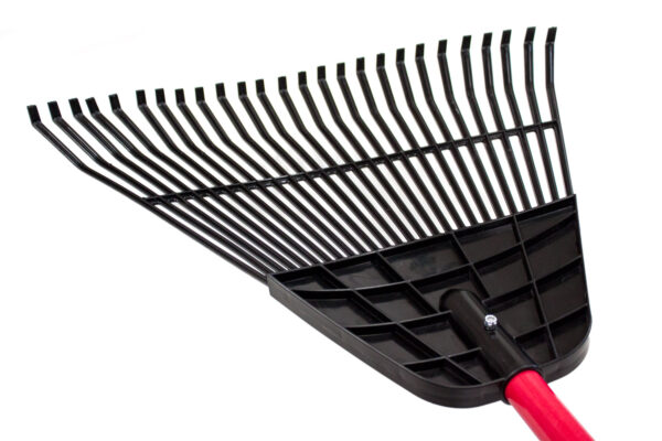 24" Poly Lawn / Leaf Rake Back