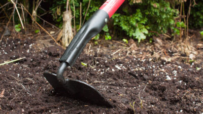 Garden Hoe in action