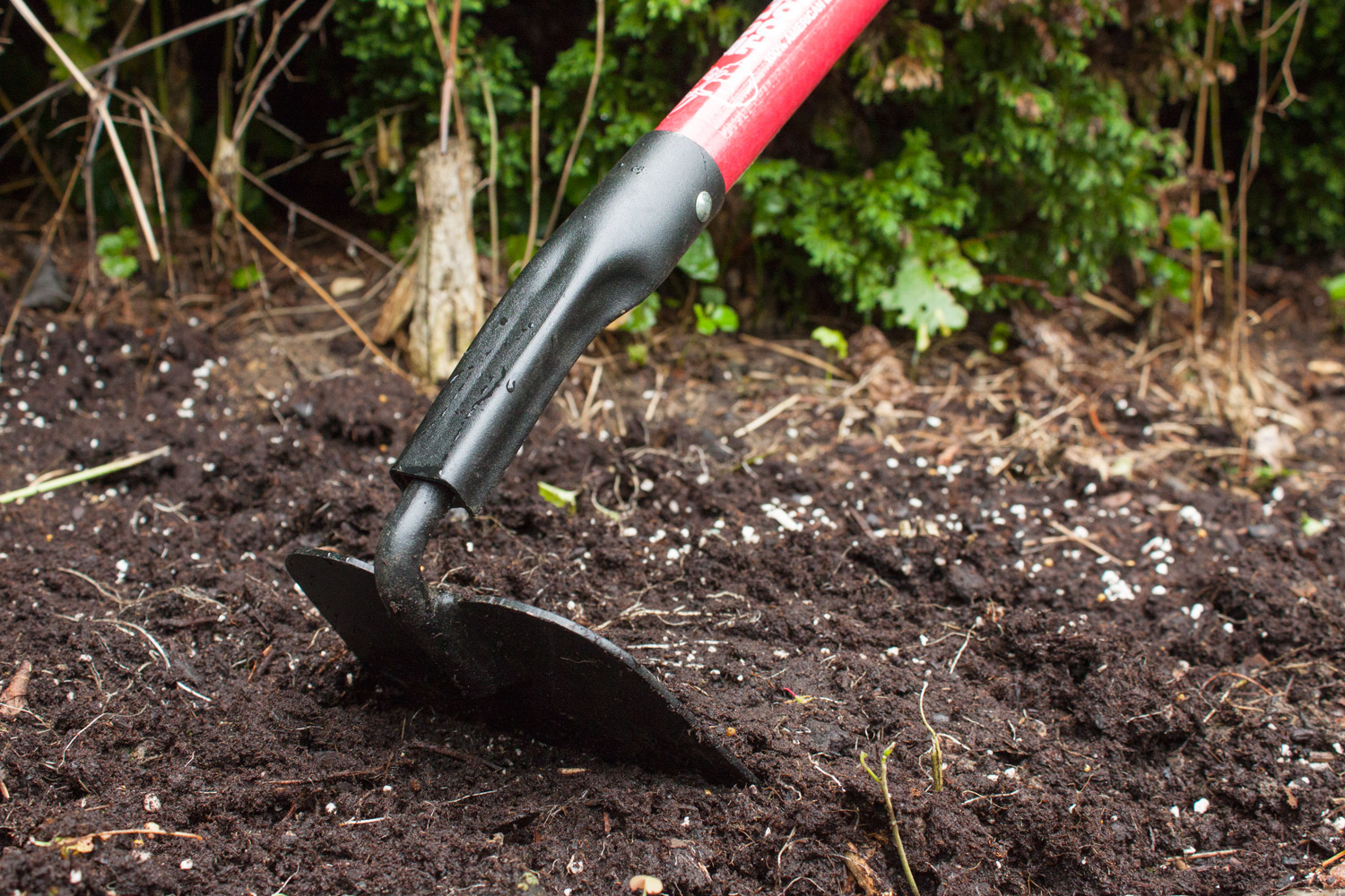 Garden Hoe in action