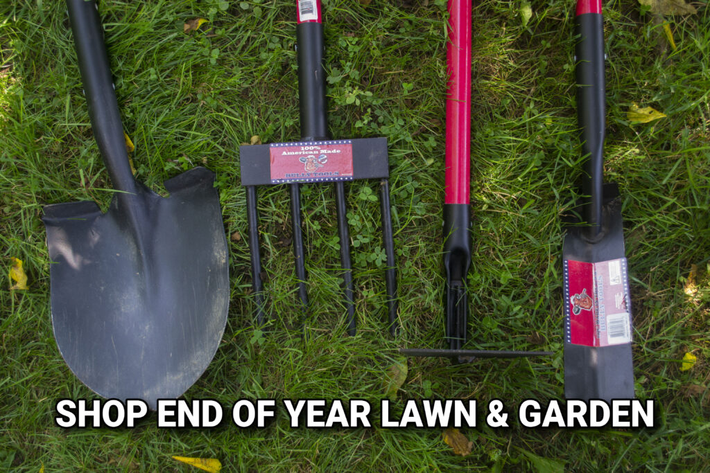 Lawn And Garden Tools call to action