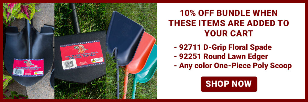 Spade, edger, scoop bundle
