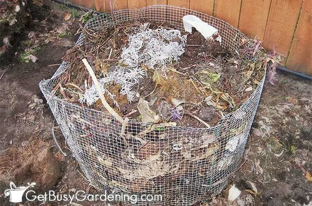wire mesh compost bin