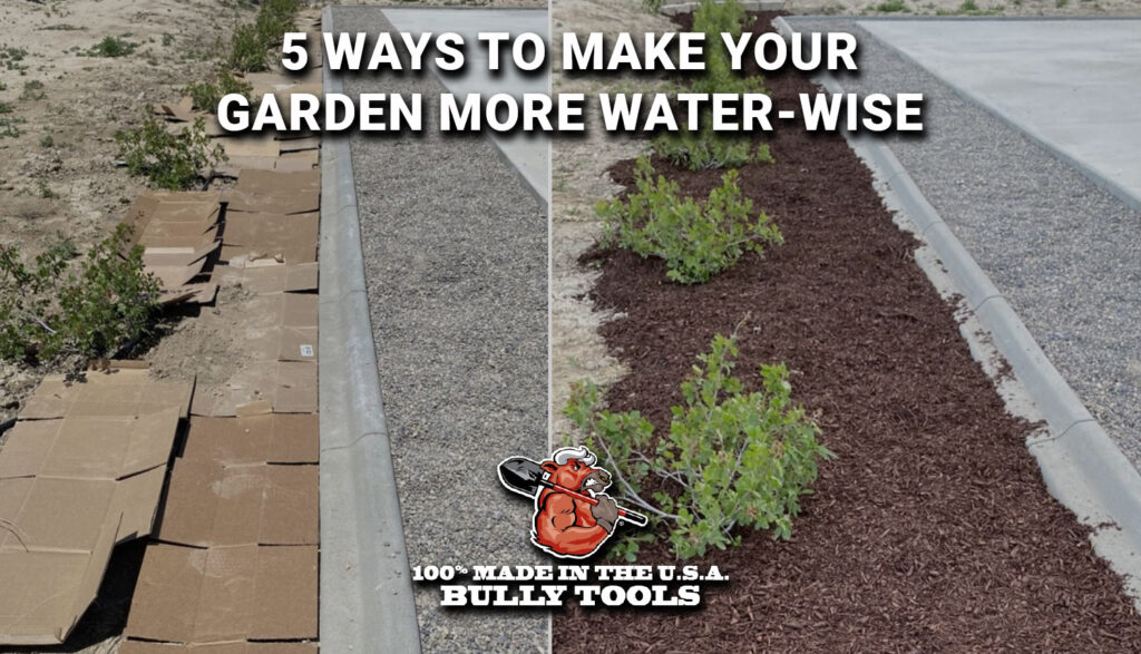 5 ways to make your garden more water-wise header